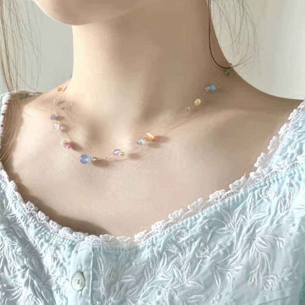 Korean Girls Lifestyle - Collana in Lega Stile Coreano con