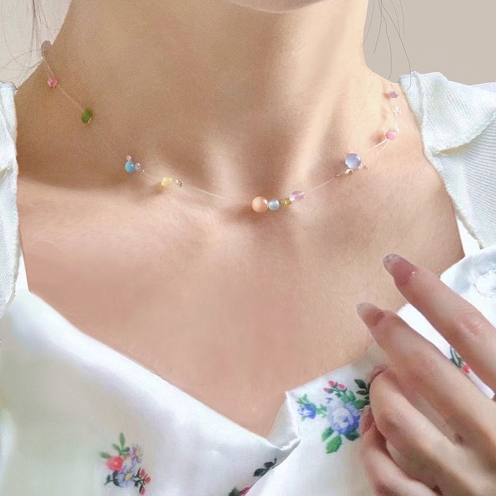 Korean Girls Lifestyle - Collana Trendy in Lega Stile Coreano,