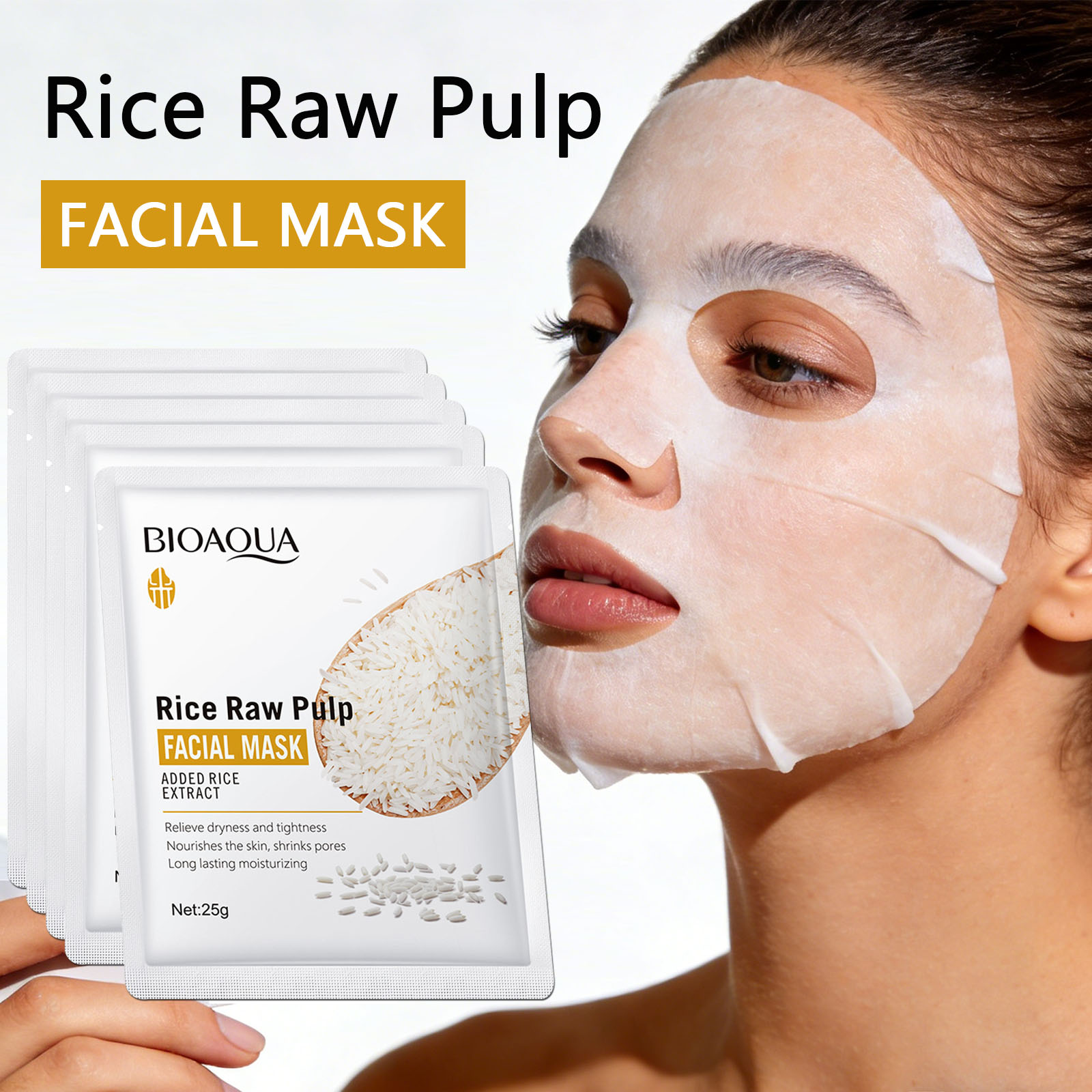 Korean Skincare Routine - 1/5/10/20 pz Maschere Viso in Polpa