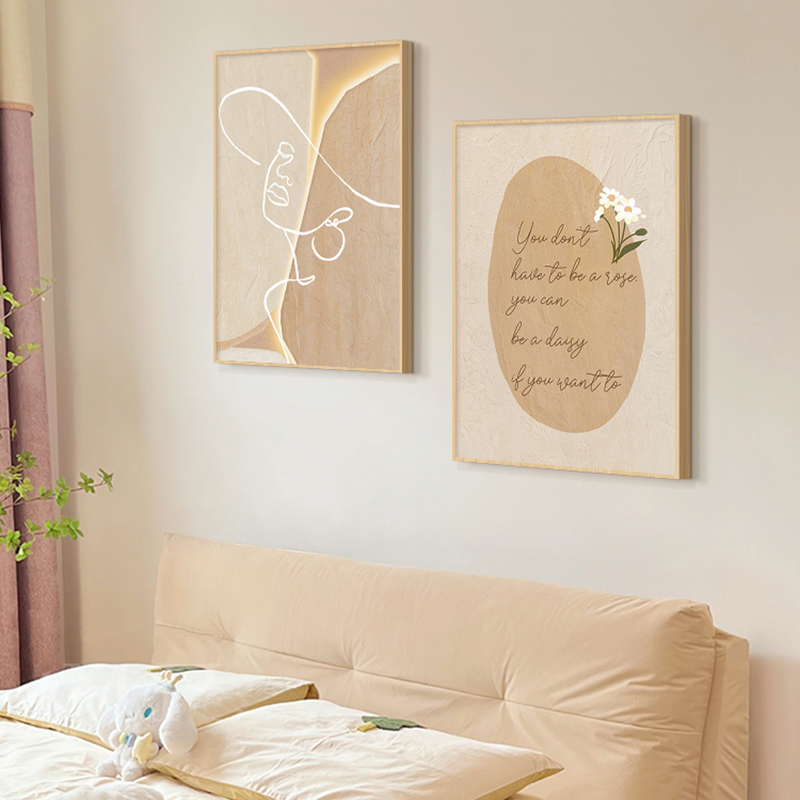 Quadro su Tela in Stile Crema  - Korean Lifestyle Aesthetic recensione e prezzo