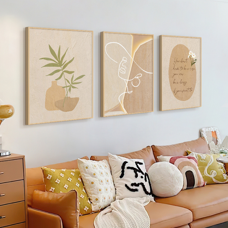 Quadro su Tela in Stile Crema  - Korean Lifestyle Aesthetic recensione e prezzo
